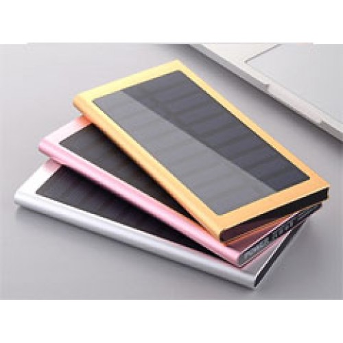 Solar power bank charger single